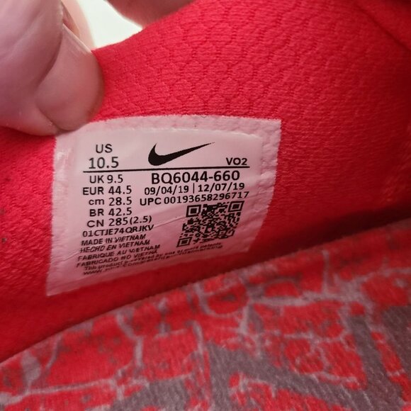 Nike Mecton 5 React Pink Size 10.5 - Picture 8 of 8